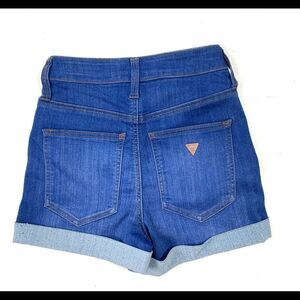 Guess Los Angeles High Rise Cuffed Shorts